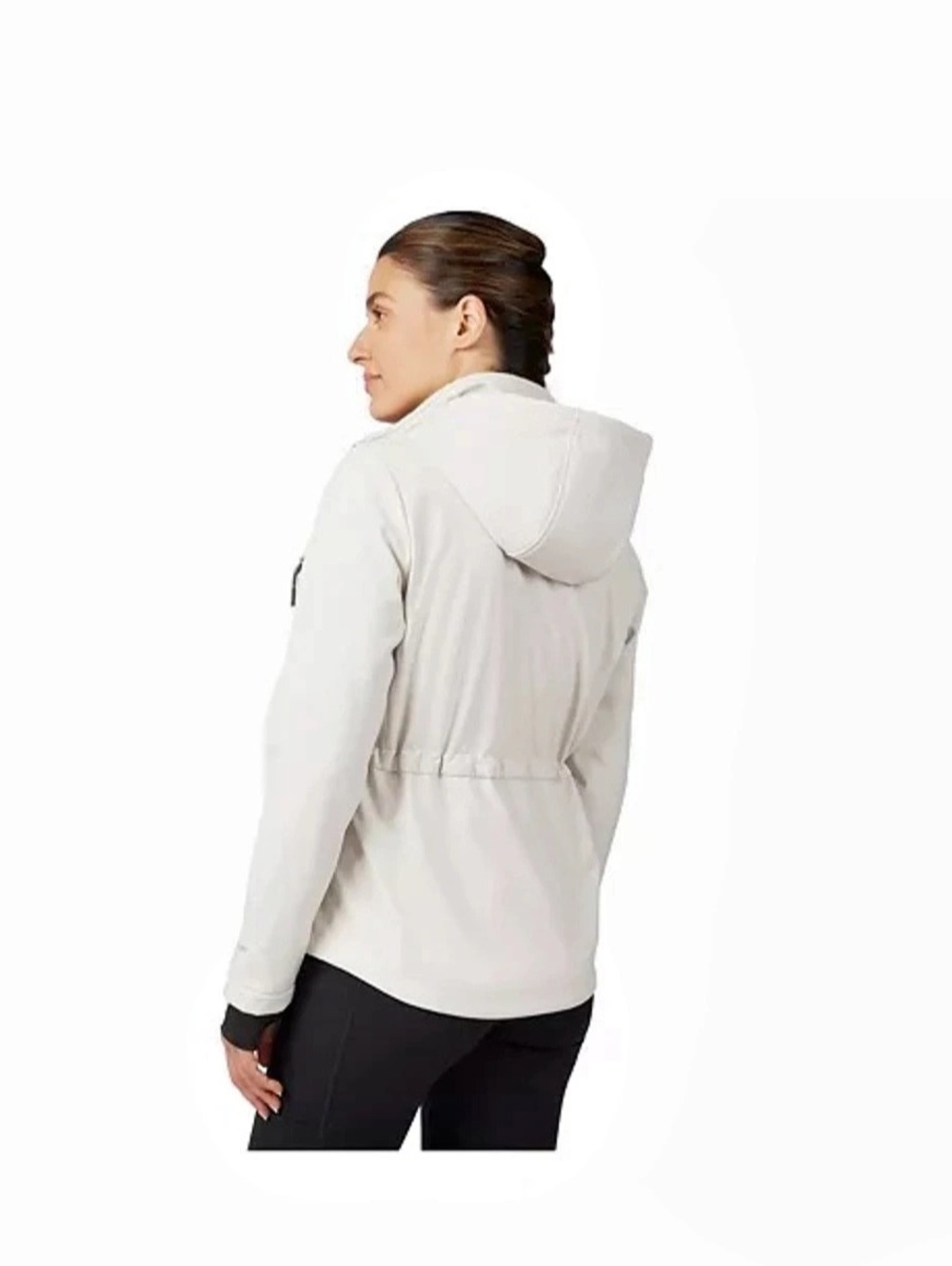 Free Country Women's Aeris II Super Softshell Jacket White & Black Large